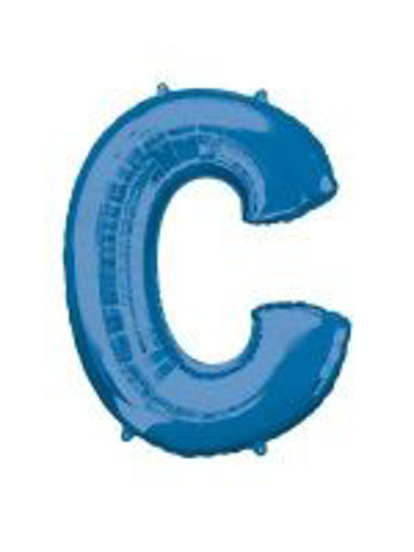 Picture of BLUE LETTER C FOIL BALLOON